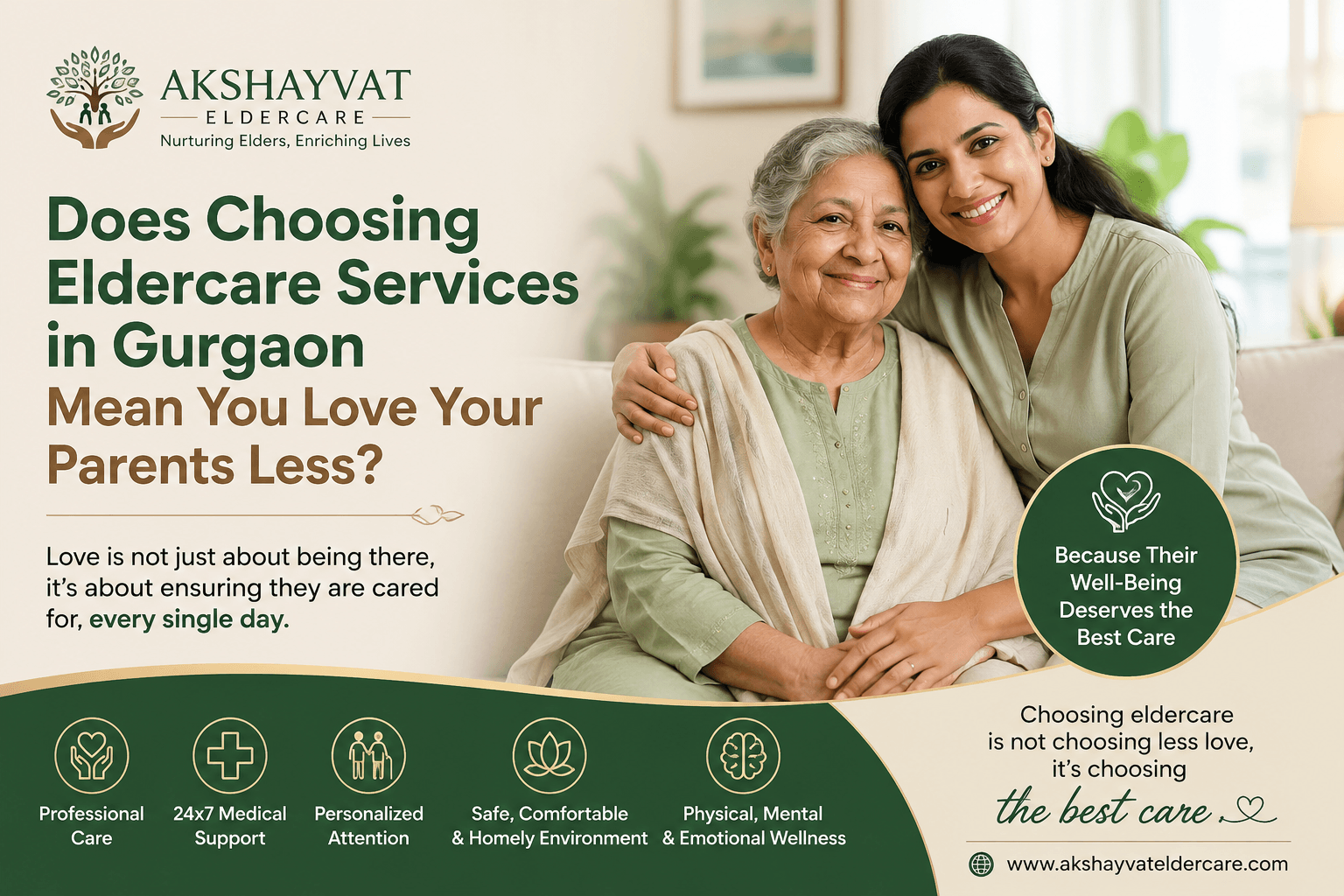 Does Choosing Elder Care in Gurgaon Mean You Love Your Parents Less?